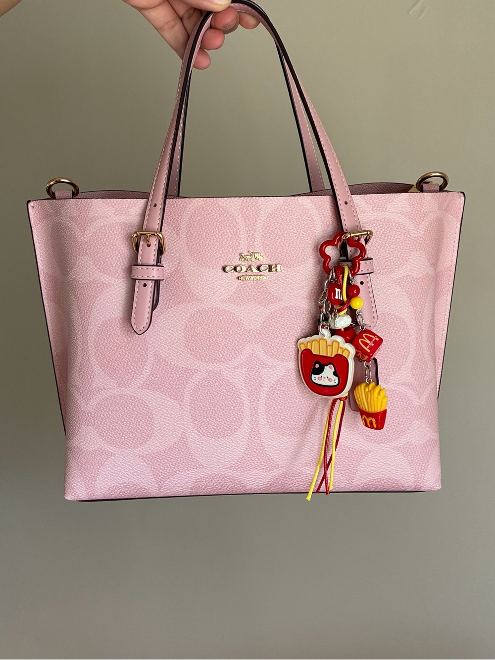 2/$25🎀 Fast Food Themed Keychain Bag Charm